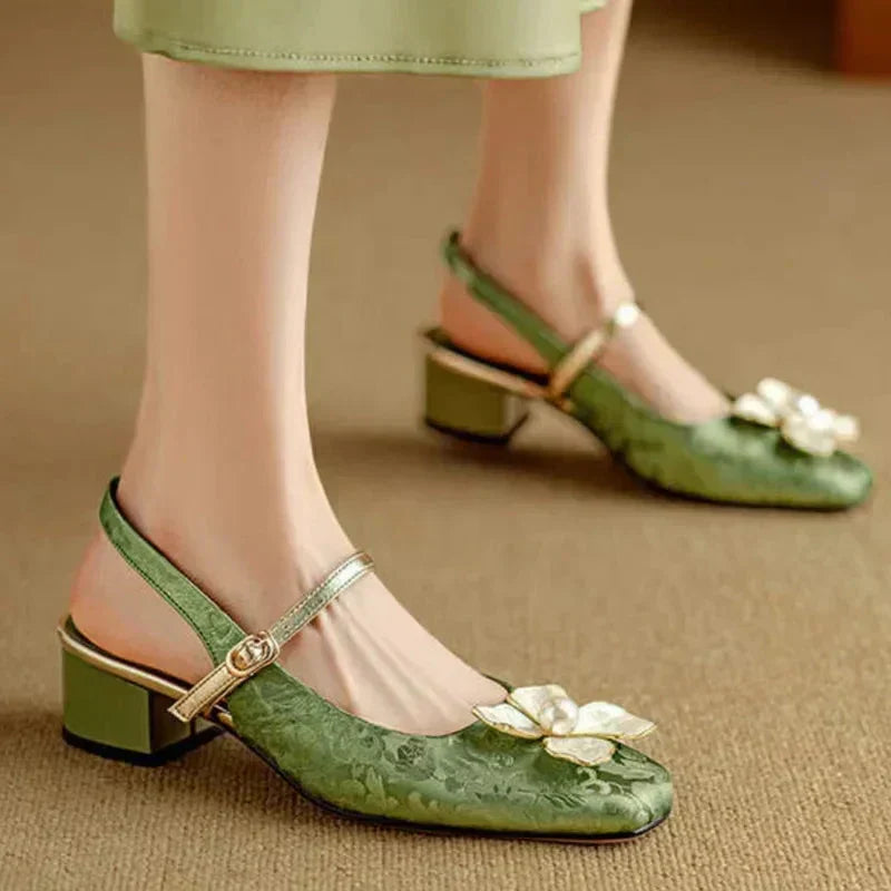 Rachel | Classic Slingback Pumps
