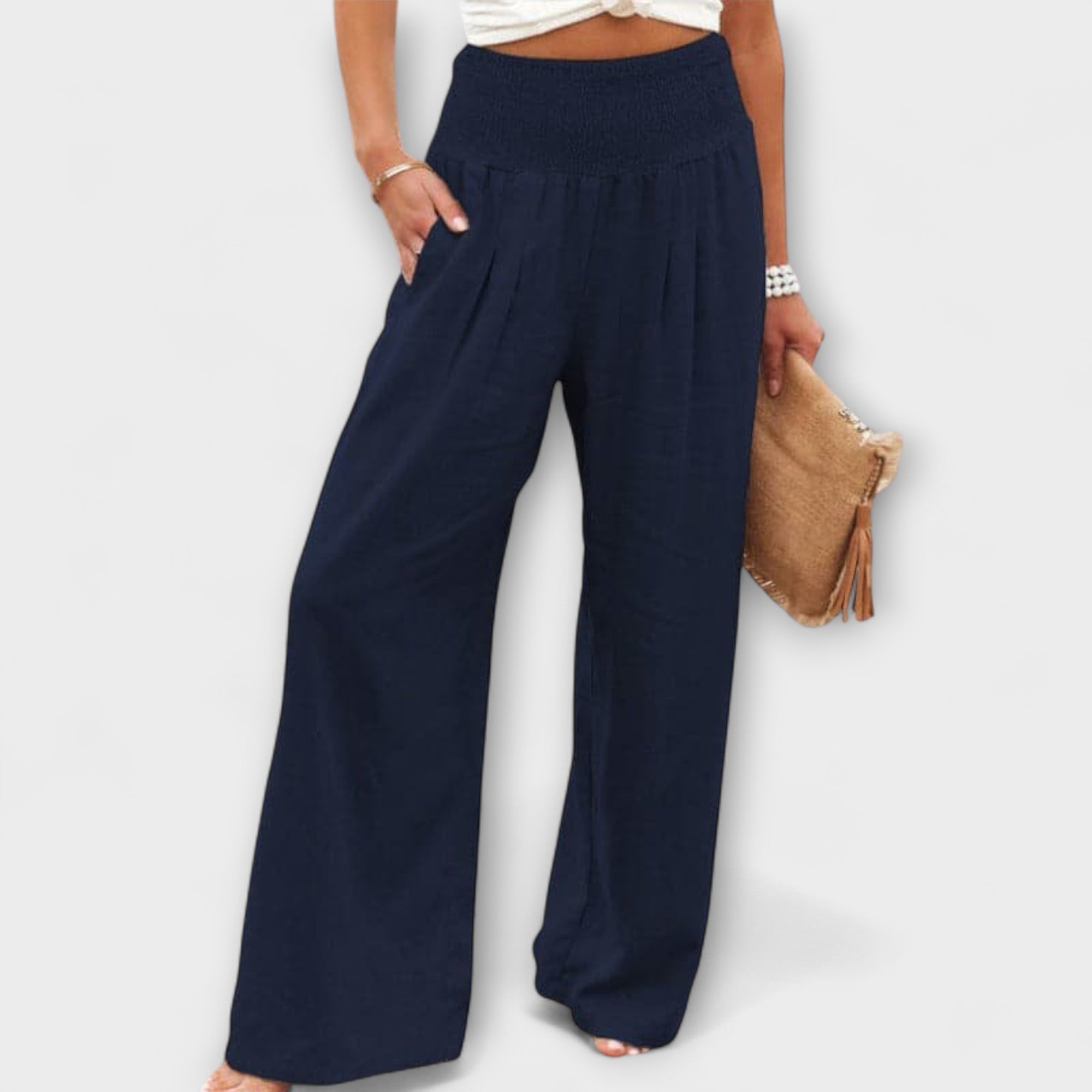 Rachel | Casual Wide Leg Pants
