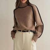 Molly | Elegant High Collar Sweater