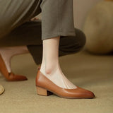 Ava | Everyday Block Heel Pumps
