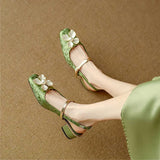 Rachel | Vintage Block Heel Pumps