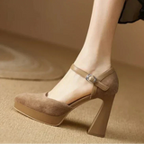 Claire | Elegant Strappy Pumps