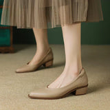 Ava | Mid-Heel Classic Shoes