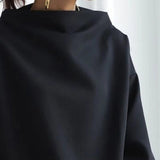 Ophelia | Casual High Collar Top
