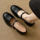 Rachel | Classic Leather Mary Janes