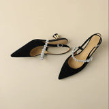 Rachel | Crystal Slingback Pumps