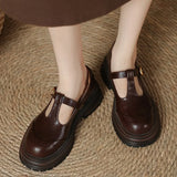 Evelyn | Vintage T-strap Shoes