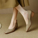 Ava | Everyday Block Heel Pumps