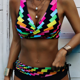 Ava | Colourful Bikini Set