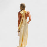 Claire | Satin Bow Dress