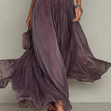 Charlotte | Vintage Chiffon Maxi Dress