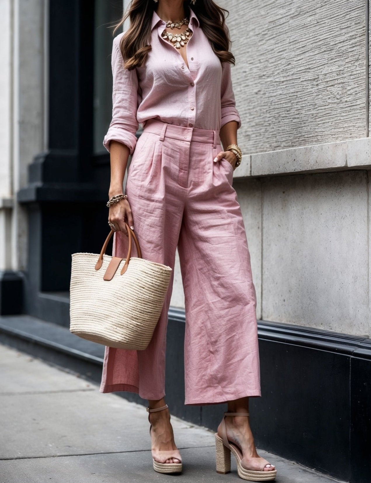 Emma | Casual Chic Pink Look