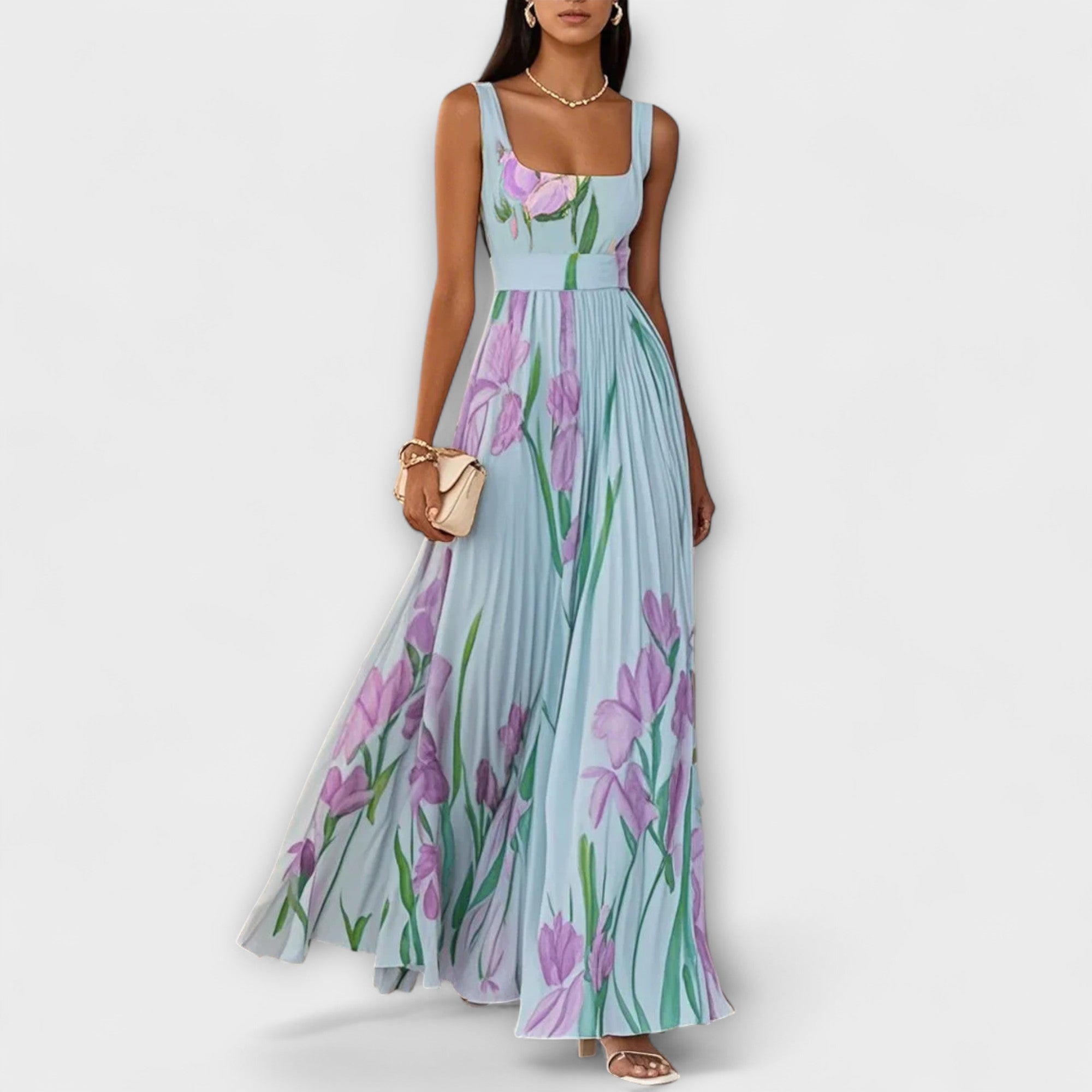 Amelia | Chiffon Maxi Dress