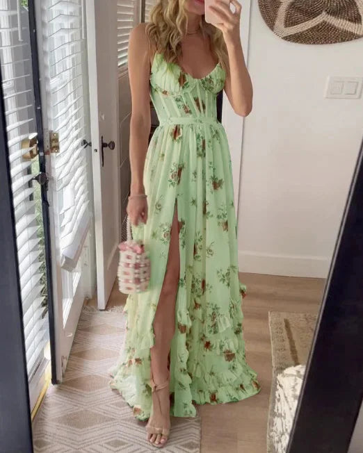 Emma | Floral Midi Dress
