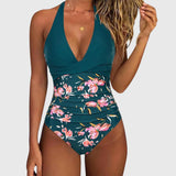 Amelia | Elegant V-neck Swimsuit