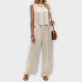 Amelia | Petal Vest and Pants