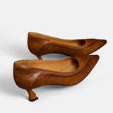 Rachel | Leather Heeled Shoes