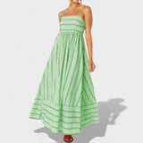 Emma | Long Striped Dress