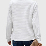 Natasha | Elegant Half Zip Sweater