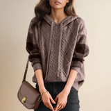 Nancy | Knitted Hooded Sweater