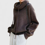 Paige | Cozy Knit Hoodie