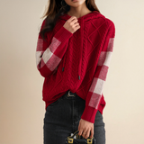 Nancy | Knitted Hooded Sweater