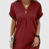 Evelyn | Women's Draped Dress