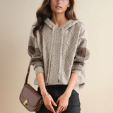 Nancy | Knitted Hooded Sweater