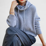 Paige | Cozy Knit Hoodie