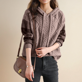 Nancy | Knitted Hooded Sweater