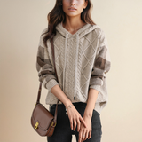 Nancy | Knitted Hooded Sweater