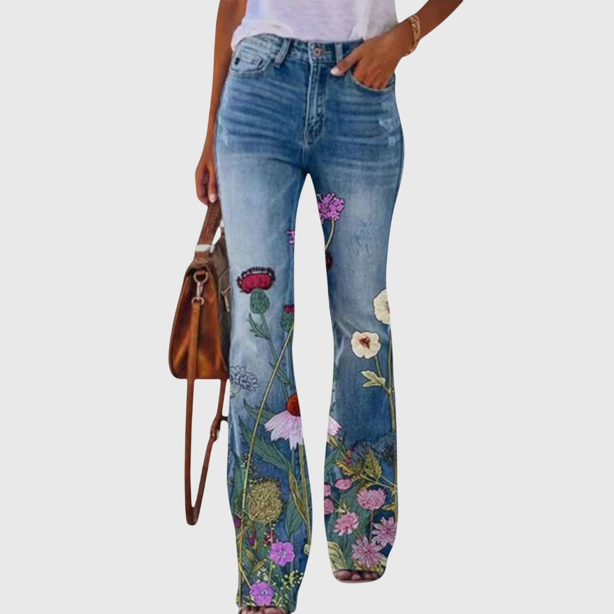 Ava | Floral Print Pants