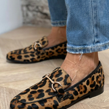 Ava | Statement Leopard Print Loafers