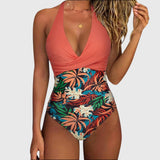 Amelia | Elegant V-neck Swimsuit