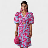 Maya | Tropical Print Dress