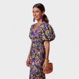 Maya | Tropical Print Dress