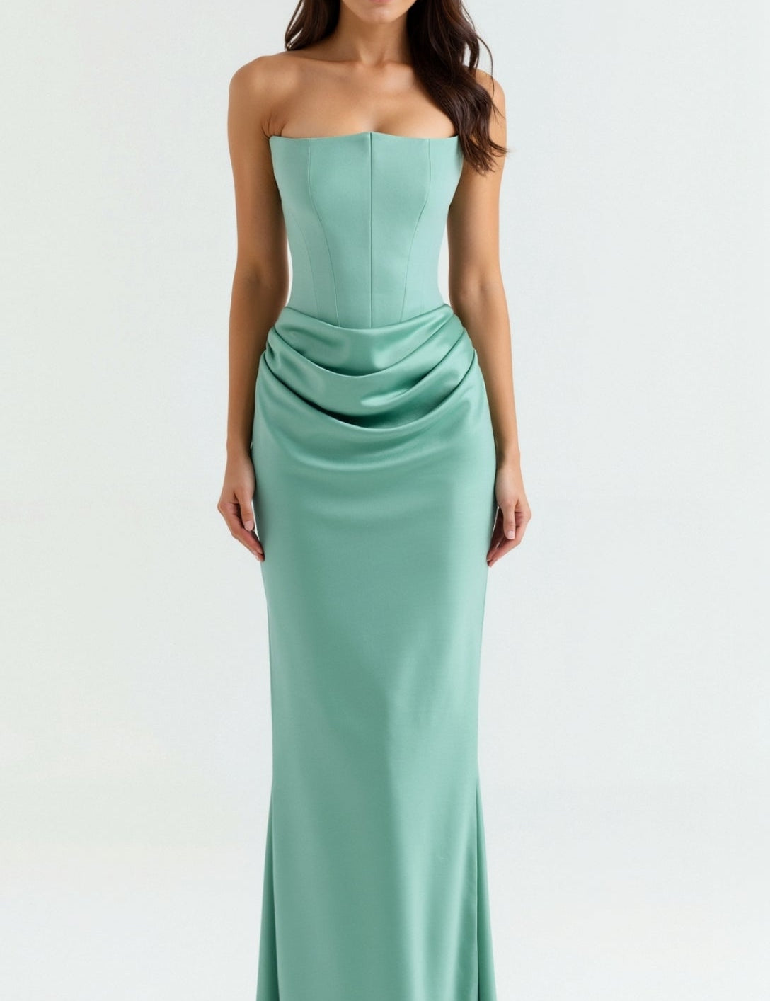 Natalie | Long dress with bodice