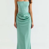 Natalie | Long dress with bodice