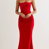 Natalie | Long dress with bodice