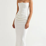 Natalie | Long dress with bodice