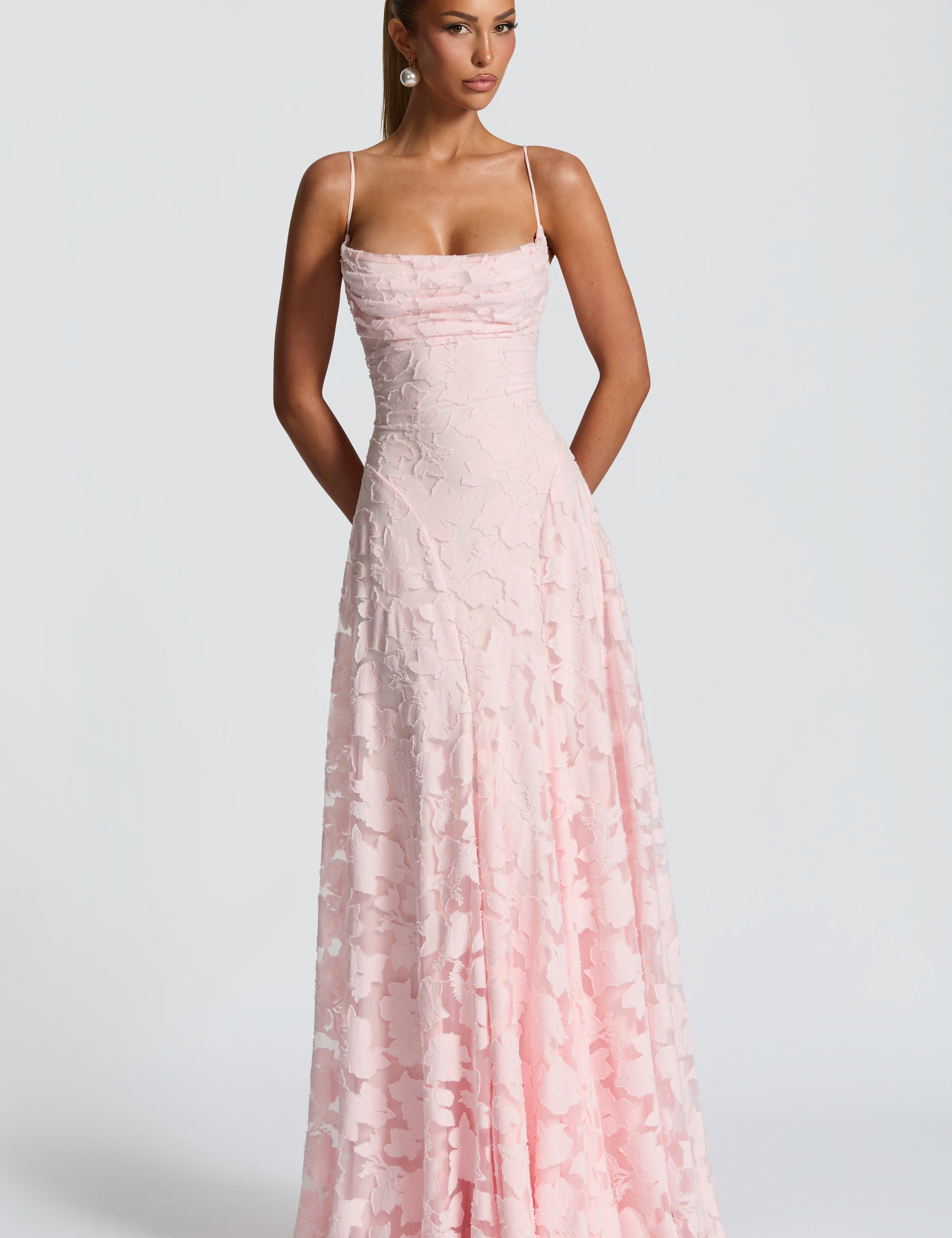 Natalie | Long Corset Dress