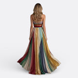 Amelia | Long Strapless Dress