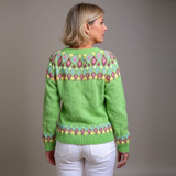 Fern | Vintage Icelandic Knit Cardigan