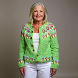 Fern | Vintage Icelandic Knit Cardigan