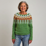 Mabel | Icelandic Wool Crewneck Sweater