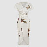 Hannah | Midi Dress with Bow