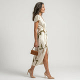Hannah | Midi Dress with Bow