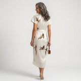 Hannah | Midi Dress with Bow