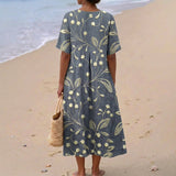Claire | Floral Embroidered Dress