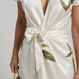 Hannah | Midi Dress with Bow